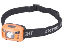 Čelovka 100lm, nabíjecí, USB, 3W LED EXTOL LIGHT (obrázek pro) Čelovka 100lm, nabíjecí, USB, 3W LED EXTOL LIGHT