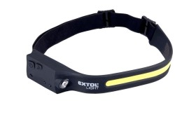 Čelovka 350lm, USB nabíjení, s IR čidlem, COB, XPE LED EXTOL LIGHT (obrázek pro) Čelovka 350lm, USB nabíjení, s IR čidlem, COB, XPE LED EXTOL LIGHT