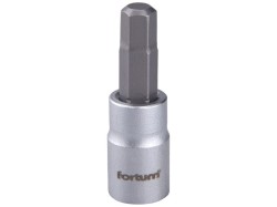 Klíč zástrčný imbus, 1/4', HX6, L 38mm, CrV/S2, FORTUM (obrázek pro) Klíč zástrčný imbus, 1/4', HX6, L 38mm, CrV/S2, FORTUM