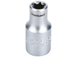 Klíč nástrčný vnitřní TORX, 1/4', E6, L 25mm, 61CrV5, FORTUM (obrázek pro) Klíč nástrčný vnitřní TORX, 1/4', E6, L 25mm, 61CrV5, FORTUM