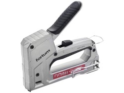 Pistole sponkovací 6funkční, 6-14mm a 5X100ks spon(asortiment) FORTUM (obrázek pro) Pistole sponkovací 6funkční, 6-14mm a 5X100ks spon(asortiment) FORTUM