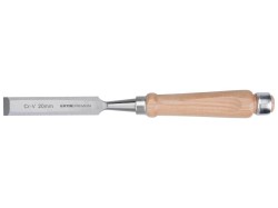 Dláto s kvalitní bukovou rukojetí, 20mm, délka 280mm, CrV, EXTOL PREMIUM (obrázek pro) Dláto s kvalitní bukovou rukojetí, 20mm, délka 280mm, CrV, EXTOL PREMIUM