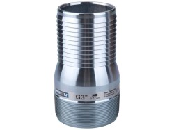 Konektor pro hadici, 3″, G 3″, pozinkovaná ocel HERON (obrázek pro) Konektor pro hadici, 3″, G 3″, pozinkovaná ocel HERON