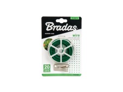 Zahradnický drát, poplastovaný s odřezávačem 30m (obrázek pro) Zahradnický drát, poplastovaný s odřezávačem 30m