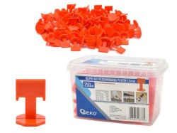 Klipsy pro vyrovnávací systém na obklady a dlažbu 250 ks GEKO (obrázek pro) Klipsy pro vyrovnávací systém na obklady a dlažbu 250 ks GEKO