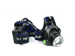 Čelovka (nabíjecí) CREE XM-L T6 LED 1000lm GEKO (obrázek pro) Čelovka (nabíjecí) CREE XM-L T6 LED 1000lm GEKO