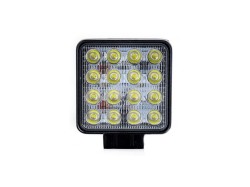 LED prostorové světlo, 16xLED, čtvercové (obrázek pro) LED prostorové světlo, 16xLED, čtvercové