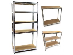 Kovový regál 180 x 90 x 40 cm MAR-POL (obrázek pro) Kovový regál 180 x 90 x 40 cm MAR-POL