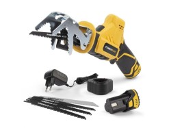 Aku ocasová pila 12V 2,0Ah, 2xbat, příslušenství POWERPLUS (obrázek pro) Aku ocasová pila 12V 2,0Ah, 2xbat, příslušenství POWERPLUS