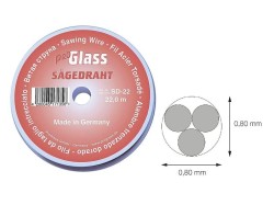 Řezací drát na autoskla 0.8mmx22m ProGlass (obrázek pro) Řezací drát na autoskla 0.8mmx22m ProGlass
