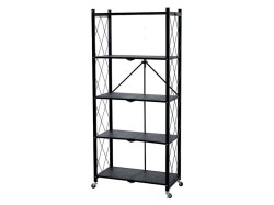 Regál Racks RAW5T, kovový, na kolečkách, 4 police, 1630 x 720 x 340 mm, 250 kg (obrázek pro) Regál Racks RAW5T, kovový, na kolečkách, 4 police, 1630 x 720 x 340 mm, 250 kg