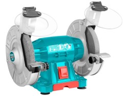 Bruska stolní dvoukotoučová, 150W, industrial, TOTAL (obrázek pro) Bruska stolní dvoukotoučová, 150W, industrial, TOTAL