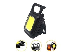 COB LED svítilna klíčenka, USB nabíjení, otvírák (obrázek pro) COB LED svítilna klíčenka, USB nabíjení, otvírák