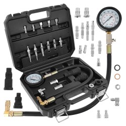 Kompresiometr pro vznětové motory, sada 20ks, tester komprese GEKO (obrázek pro) Kompresiometr pro vznětové motory, sada 20ks, tester komprese GEKO