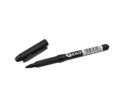 Černý permanentní značkovač s jemným hrotem (obrázek pro) Černý permanentní značkovač s jemným hrotem