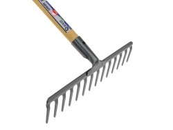 14-Tine Rake with Wood Handle (obrázek pro) 14-Tine Rake with Wood Handle