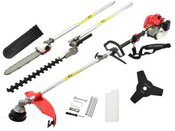 Benzínový multifunkční křovinořez 4 v 1, 3HP GEKO (obrázek pro) Benzínový multifunkční křovinořez 4 v 1, 3HP GEKO
